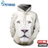 White Lion 3D Hoodie