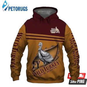 Wild Turkey 3D Hoodie