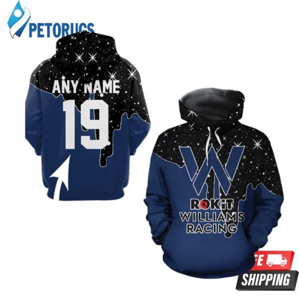 Williams Racing Personalized Allover 3D Hoodie