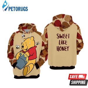 Winnie The Pooh 1 3D Hoodie