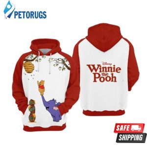 Winnie The Pooh 8 3D Hoodie