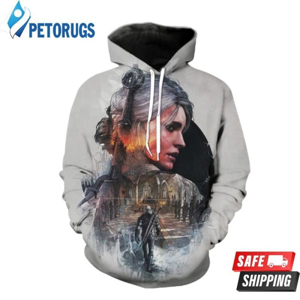 Witcher Ciri Clothing Ciri Artrk 3D Hoodie