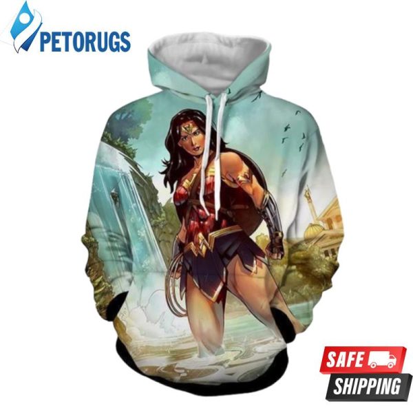 Wonder Women In Wild Wonder Women Clothing 3D Hoodie