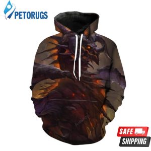 World Of Warcraft Classic Onyxia Onyxia Raid Clothing 3D Hoodie