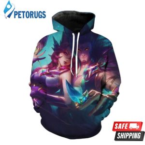 Xiyah And Rakan Cute League Of Legends S 3D Hoodie