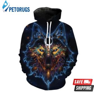 Yogi Wolf 3D Hoodie