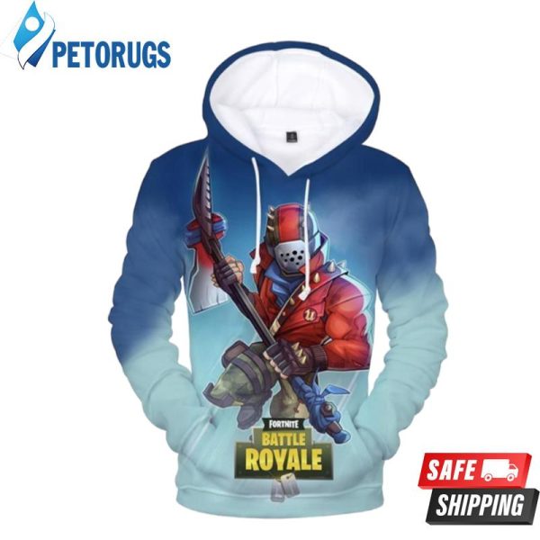 Youth & Adult Fortnite 3D Hoodie