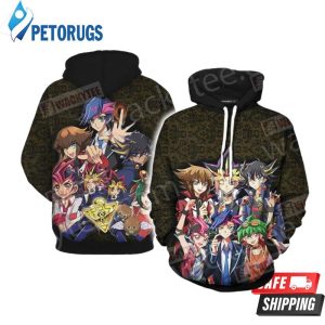 Yu Gi Oh! 3742 3D Hoodie