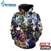 Yu Gi Oh! Collage 3D Hoodie