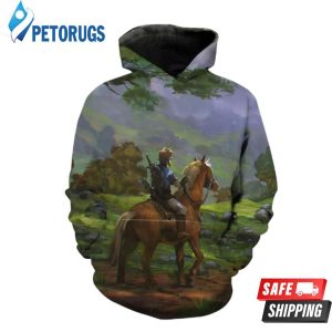 Zelda Horse Zelda Gaming 3D Hoodie