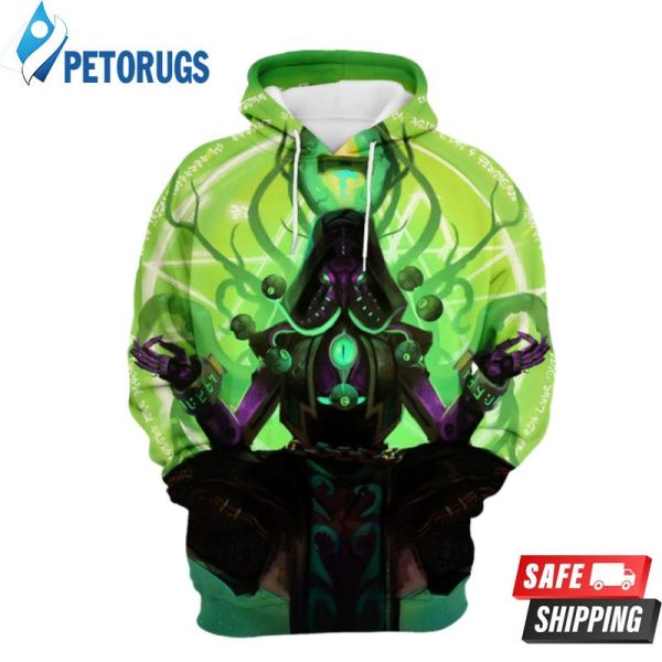 Zenyatta Embrace Insanity Overwatch 3D Hoodie