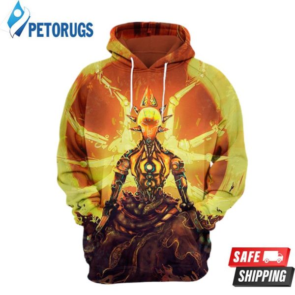 Zenyatta Overwatch 3D Hoodie