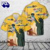 Airshow Blue Angels and Thunderbirds 4th Of July Hawaiian Shirt