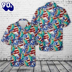 America Liberty 4th Of July Hawaiian Shirt