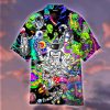 Astronaut Alien Hippie Hawaiian Shirt Beachwear For Men Gifts For Young Adults