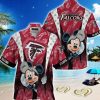 Atlanta Falcons Logo Mickey Mouse Disney NFL Hawaiian Shirt