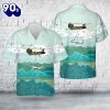 Australian Air Force Boeing Vertol Ch 47C Chinook Trendy Hawaiian Shirt