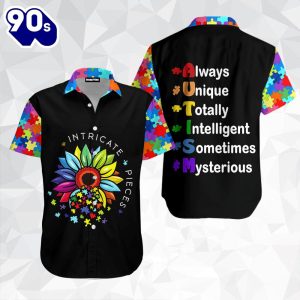 Autism Awareness Always Unique Hawaiian Shirt For Men amp Women Adult