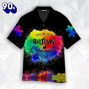 Autism Awareness Proud Of You Rainbow Hawaiian Shirt For Men amp Women Adult