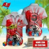 Baby Yoda Custom Name Tampa Bay Buccaneers NFL Aloha Hawaiian Shirt 2