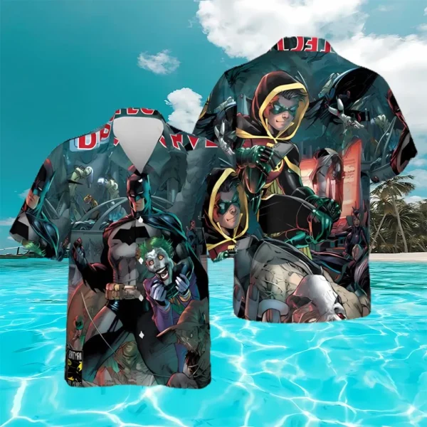 Batman Detective Comics Hawaiian Shirt