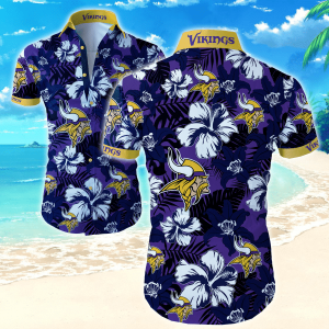 Beach Shirt NFL Minnesota Vikings Hawaiian Shirt