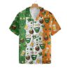 Beard Saint Patrick's Day Seamless Pattern Aloha Hawaiian Shirts