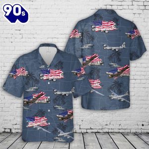 Boeing B 29 Superfortress 4th Of July Hawaiian Shirt