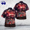 Brilliant Ohio Brilliant Fire Department 4th Of July Hawaiian Shirt