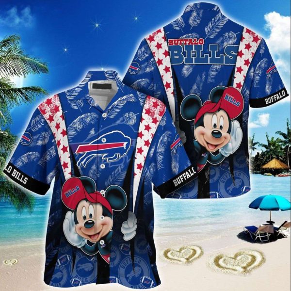 Buffalo Bills Mickey Mouse NFL Hawaiian Shirt