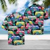 Bus Hawaiian Aloha Shirt Beachwear For Men Gifts For Young Adults