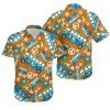 Camping Hippie Hawaiian Shirt Beachwear For Men Gifts For Young Adults