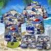 Camping Hippie Hawaiian Shirt Set Beachwear For Men Gifts For Young Adults