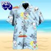 Cartoon Peanuts Snoopy Hawaiian Shirt For Men For Men