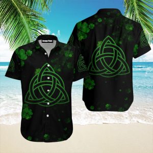 Celtic Shamrock Irish StPatrick Day Aloha Hawaiian Shirts