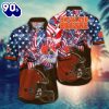 Cleveland Browns NFL US Flaq 4th Of July Hawaiian Shirt For Fans Trending Summer Football Shirts