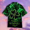 Clover Happy St Patricks Day Aloha Hawaiian Shirts