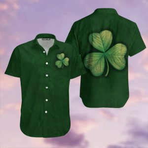 Clover Irish StPatrick Day Aloha Hawaiian Shirts