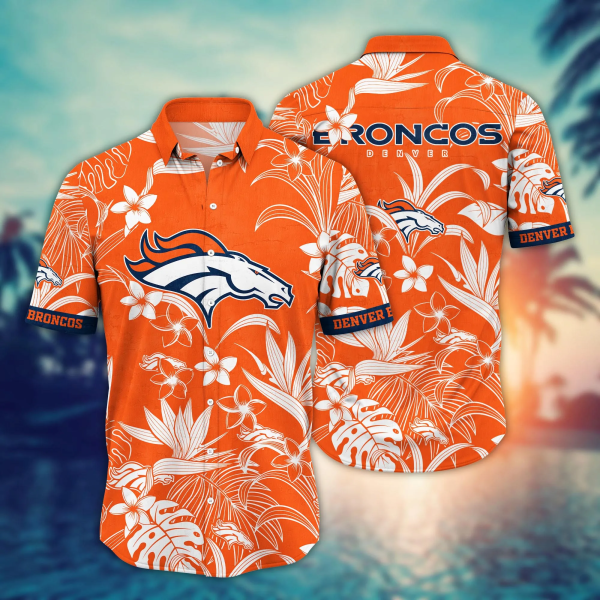 Denver Broncos NFL Hawaiian Shirt Sunsets Aloha Shirt