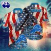 Detroit Lions NFL US Flaq 4th Of July Hawaiian Shirt For Fans Trending Summer Football Shirts