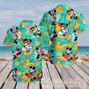 Disney Mickey And Minnie Magical Hawaiian Shirt