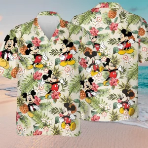 Disney Mickey Summer Beach Trip Family Hawaiian Shirt