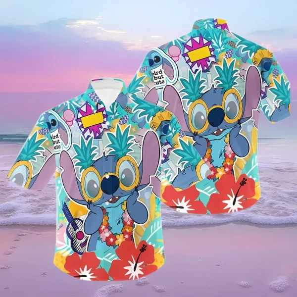 Disneyland Lilo And Stitch Hawaiian Shirt