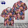 Excavator 4th Of July Hawaiian Shirt