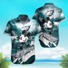 Funny Mickey Surfing NFL Philadelphia Eagles NFL Hawaiian Shirt