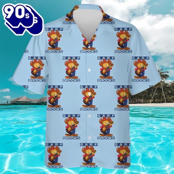 Garfield Garf Brooks Hawaiians Shirt