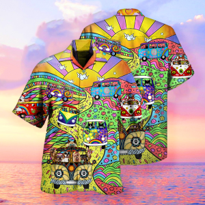 Gift For Pet Lover Trippie Cat Dog Hippie Hawaiian Shirt Beachwear For Men Gifts For Young Adults