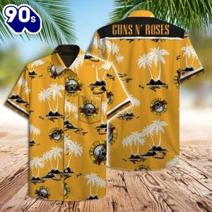 Guns N Roses Hawaiian Shirt T shirts