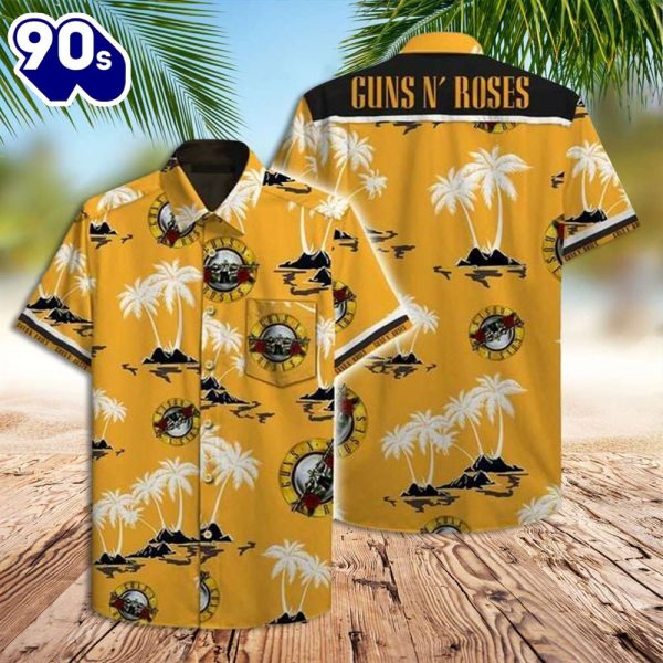 Guns N Roses Hawaiian Shirt T shirts