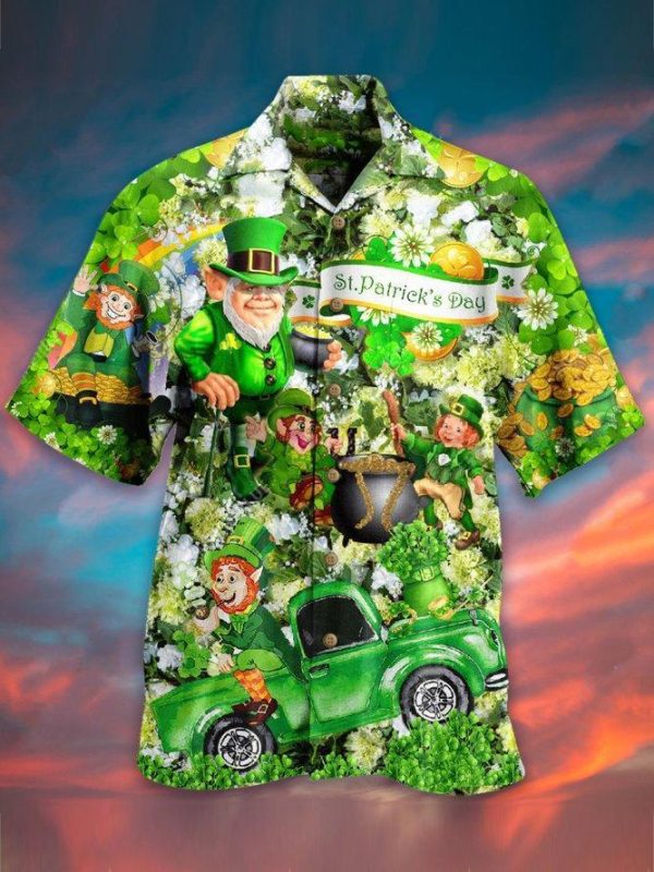 Happy Patricks Day Aloha Hawaiian Shirt